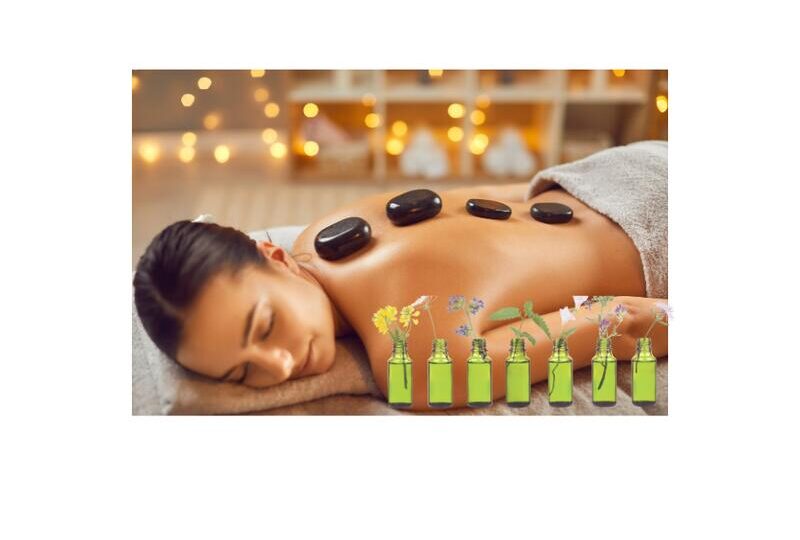 HOT STONE AROMATHERAPY BACK, NECK & SHOULDER MASSAGE