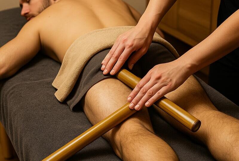 The Executive Bamboo Reset Back Of Body Bamboo Massage From HUSH Therapies Of Llandudno