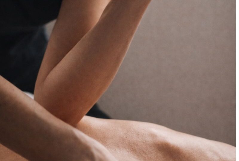 Deep tissue massage in Llandudno at HUSH Therapies using slower deeper pressure