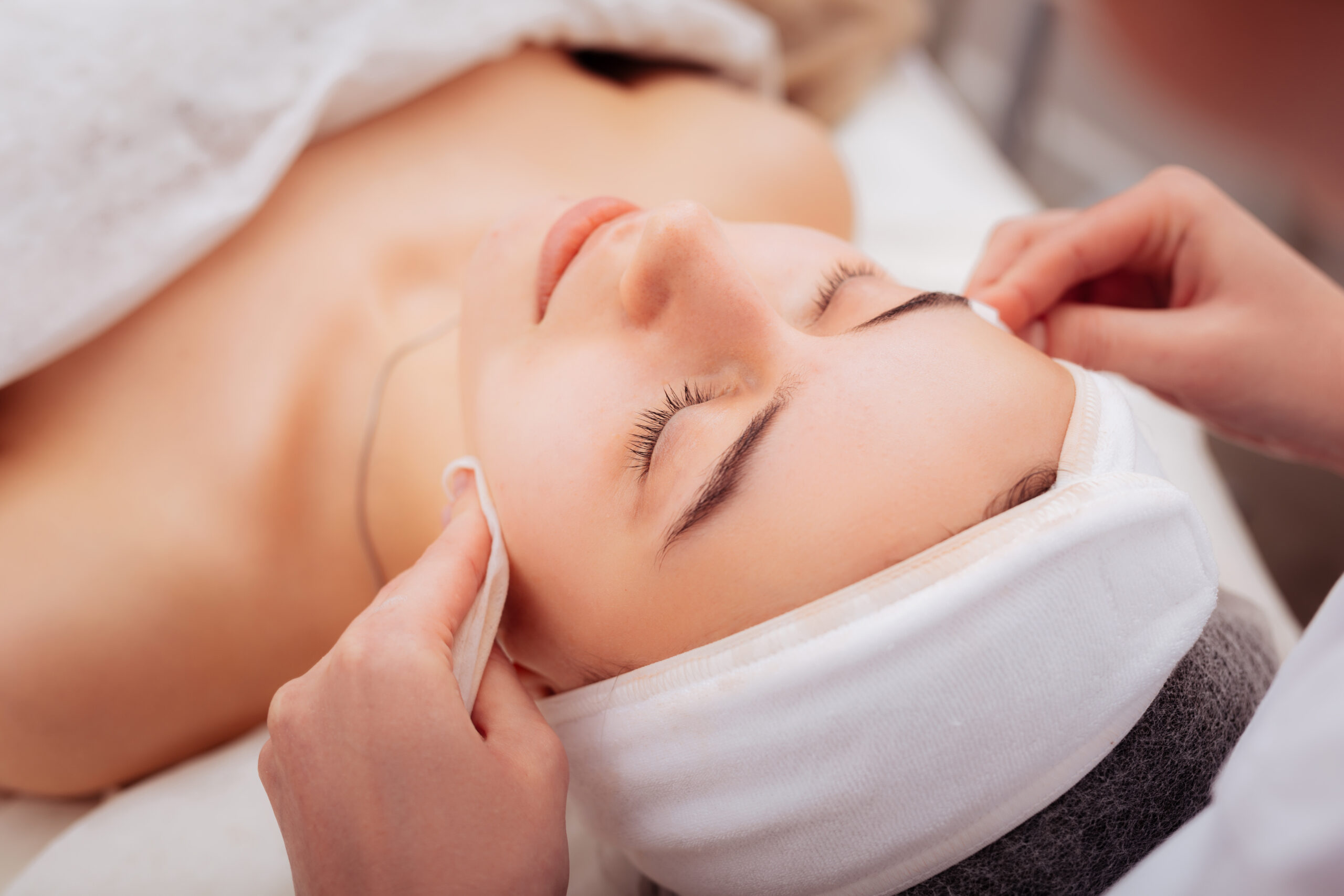 Facial treatment in Llandudno at HUSH Therapies